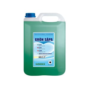 RENGJØRING NORDEX GRØNNSÅPE 5L