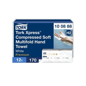 HÅNDTØRK TORK PREMIUM M-FOLD KOMPRIMERT 2L H2 (2040)