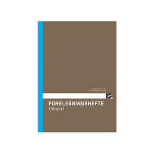 FORELESNINGSHEFTE EMO A4 24BL ULINJERT