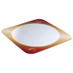 DEKORBUNN PE-BELAGT FIRK.330MM GULL(250)