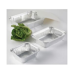 ALUMINIUMSFORM 8389 207X141X41MM (1000)