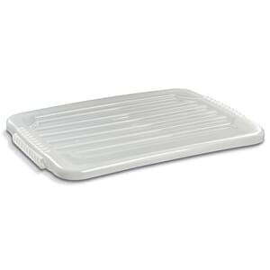 LOKK TIL 33L OPPB.BOKS M/KNEPPLÅS TRANSP