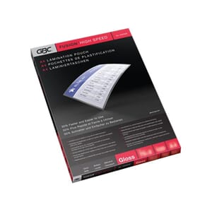 LAMINERINGSLOMME GBC A4 HS 75MY (100)