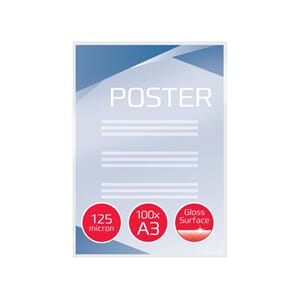 LAMINERINGSLOMME GBC A3 GLOSS 125MY(100)