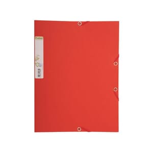 STRIKKMAPPE EXACOMPTA FOREVER A4 RØD