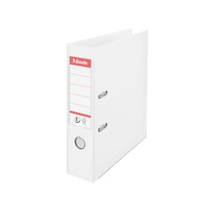 BREVORDNER ESSELTE NO1 A4 75MM SK. HVIT