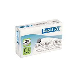 HEFTESTIFT RAPID STANDARD 26/6 (1000)