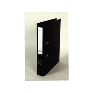 SMALORDNER A4 50MM M/SKINNE SORT