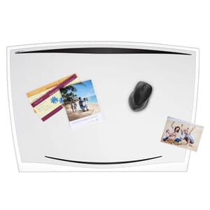 SKRIVEUNDERLAG CEP ICE BLACK TRANSPARENT