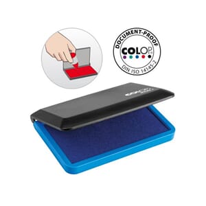 STEMPELPUTE COLOP MICRO 1 50X90MM BLÅ