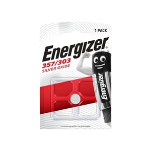 BATTERI ENERGIZER SØLVOKSID 357/303