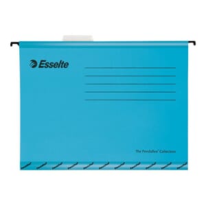 HENGEMAPPE ESSELTE STANDARD A4 BLÅ