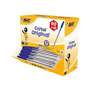 KULEPENN BIC CRISTAL M BLÅ (100)