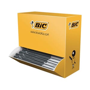 KULEPENN BIC M10 CLIC M SORT (100)