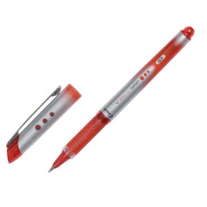 ROLLERPENN PILOT V-BALL 07 GRIP RØD