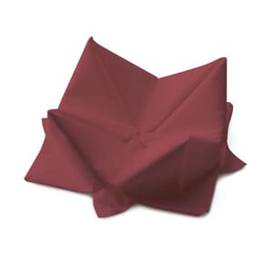 SERVIETT DUNI 3L 33CM VINRØD (125)