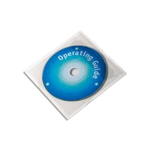 CD/DVD KONVOLUTT DURABLE I PLAST (10)