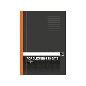 FORELESNINGSHEFTE EMO A4 70G 48BL LIN MA