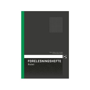 FORELESNINGSHEFTE EMO A4 48BL 5X5 RUTER