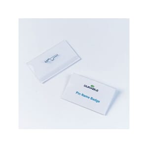 NAVNESKILT DURABLE 54X90MM M/NÅL