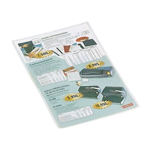 PLASTOMSLAG ESSELTE A4 105MY TOPP KLAR