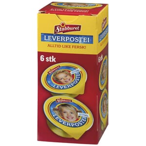 LEVERPOSTEI  22G STABBURET(6)