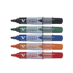 WHITEBOARDPENN PILOT V-BOARD M SKRÅ (5)