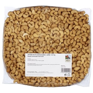 CASHEWNØTTER DLN LØSVEKT 2,5KG