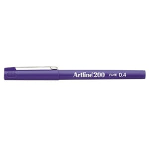 FINELINER ARTLINE 200 FINE 0,4 BLÅ