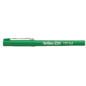 ARTLINE FINELINER 220 SF 0,2MM GRØNN