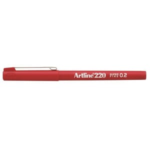 ARTLINE FINELINER 220 SF 0,2MM RØD