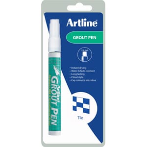 ARTLINE GROUT 419/1B MERKEPENN BLISTER HVIT
