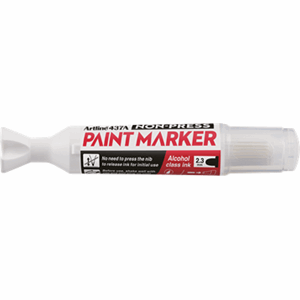 ARTLINE NON-PRESS PAINT MARKER 437A WHITE