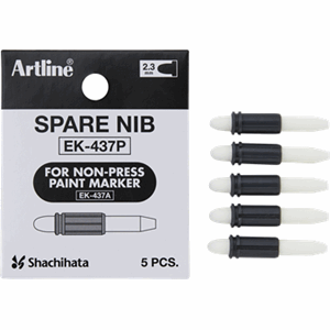 ARTLINE NON-PRESS 437A SPARE NIB (5)