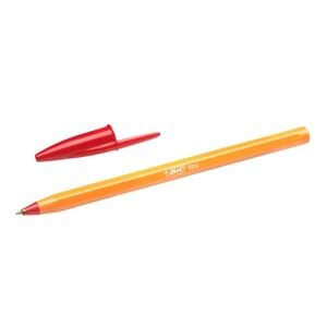 Kulepenn Bic Orange F rød