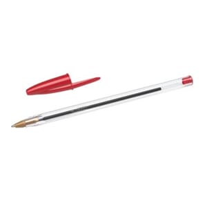 Kulepenn Bic Cristal M rød