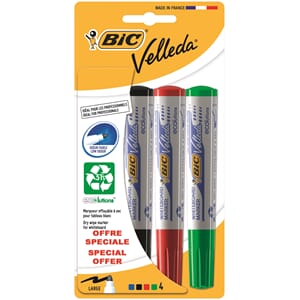 Whiteboardpenn Bic Velleda 1701 ass (4)