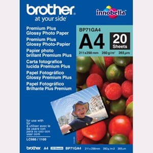 FOTOPAPIR BROTHER BP71 GLOSS A4 260G(20)