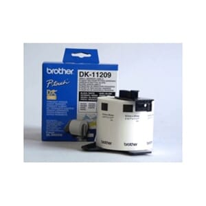 BROTHER ADRESSEETIKETT 62X29MM HVIT (800)