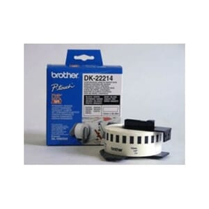 BROTHER TAPERULL I PAPIR LØPENDE LENGDE, 12MM BRED