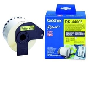 BROTHER AVTAGBAR GUL TAPERULL I PAPIR I LØPENDE LENGDE, 62MM