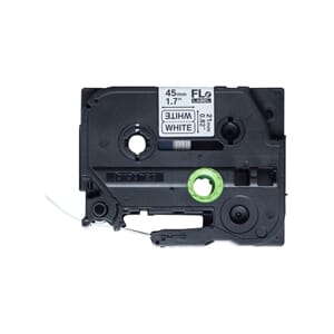 BROTHER FLE-2511 WHITE TAPE IN LABEL SIZE 2,1 CM, 45 MM
