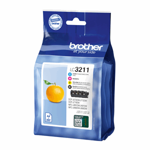 BROTHER BLEKK LC3211 VALUE PACK BK/C/M/Y