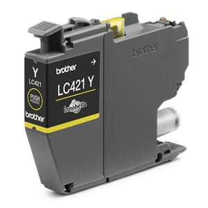 LC421Y YELLOW INK CARTRIDGE 200 PAGE