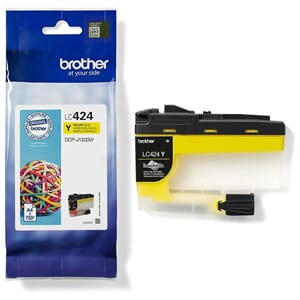 LC424Y YELLOW INK CARTRIDGE 750PAGE