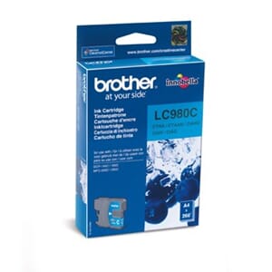 BROTHER BLEKK LC980C   CYAN 260 PAGES