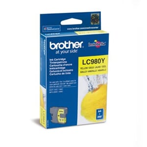 BROTHER BLEKK LC980Y   YELLOW 260 PAGES