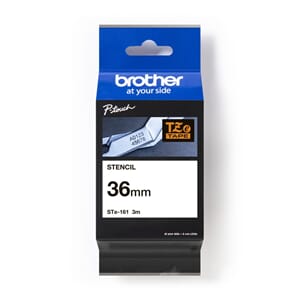 BROTHER ST 36MMX3M STENCILTAPE BLACK