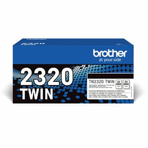 BROTHER TONER TN2320 TWIN-PACK BLACK S (2 X 26K)