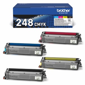 BROTHER TONER TN248VAL VALUE-PACK CMYK 1K EACH